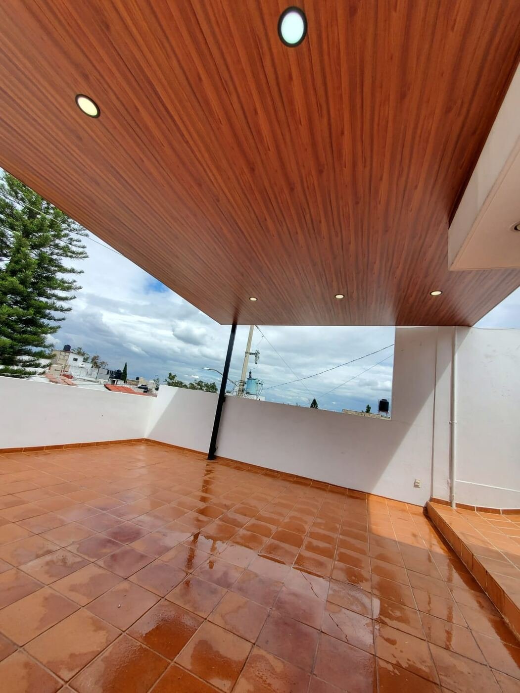 Pérgola Cobijo instalada: Roof garden