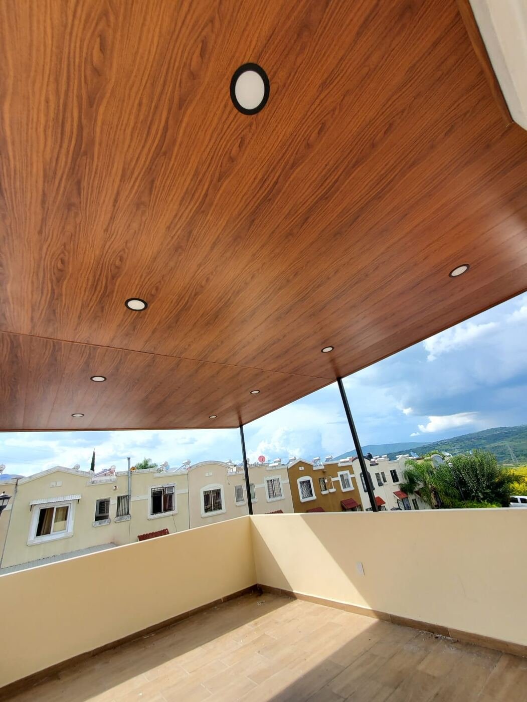 Pérgola Cobijo instalada: Terraza